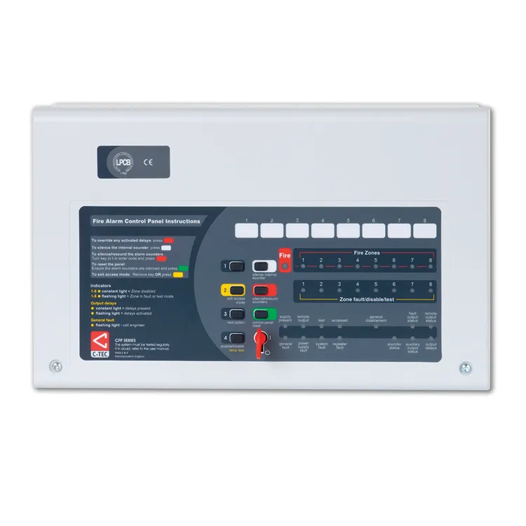 2 Zone Conventional Fire Alarm Panel